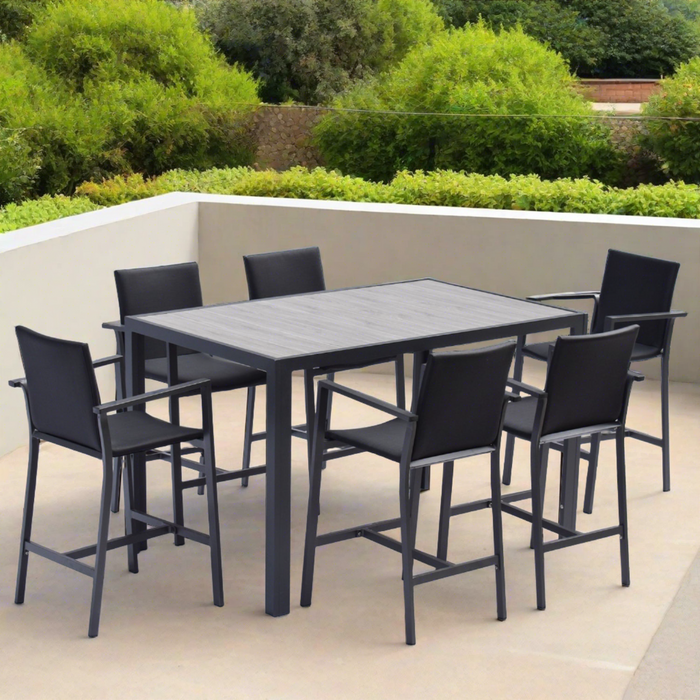 Garten-Terrassentisch Verona | Schwarz