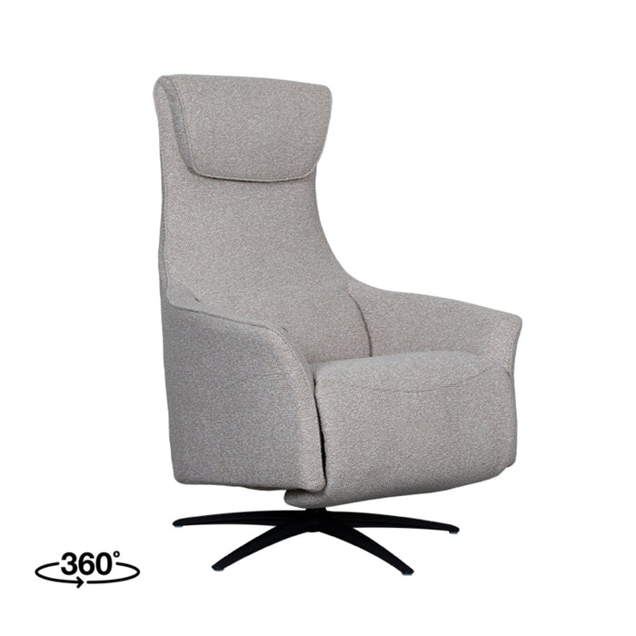 Lund Relaxsessel | Naturfarbenes Bouclé