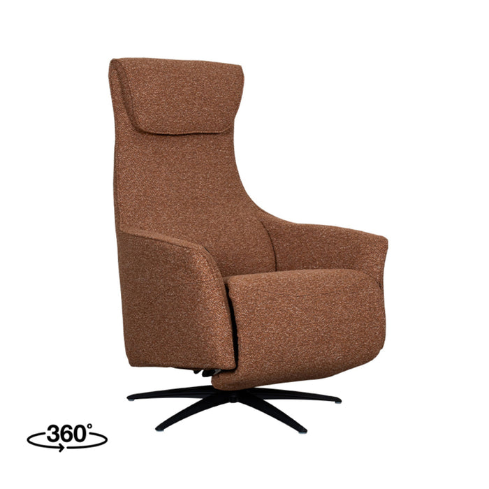 Relaxsessel Lund | Rot Bouclé