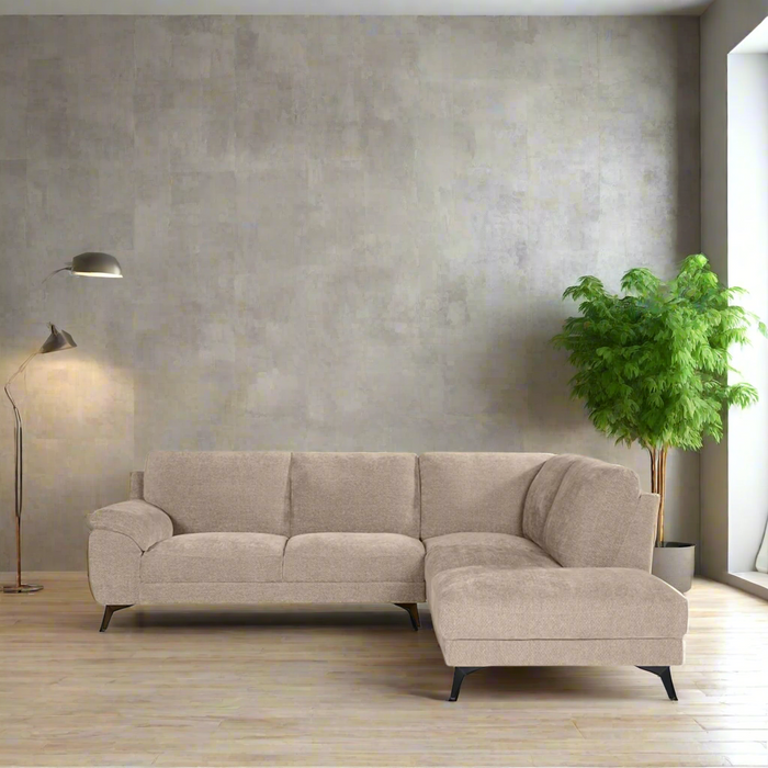Eckbank Santino | Beige Stoff