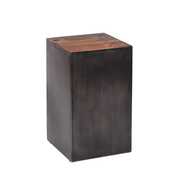 Beistelltisch Raft | Schwarzes Metall