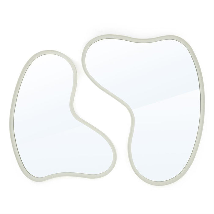 Spiegel Pejo | Weißes Glas