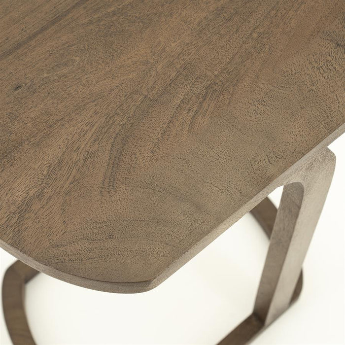 Beistelltisch Enzo | Braunes Mangoholz