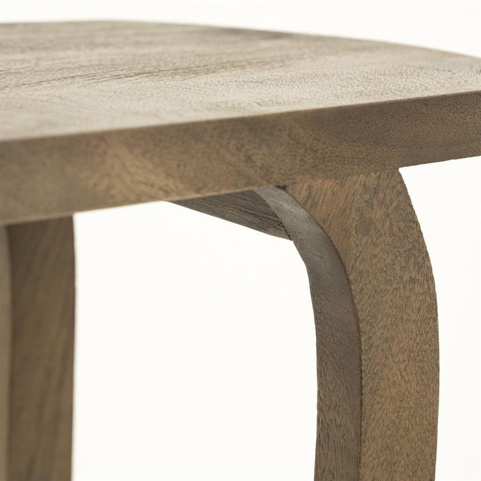 Beistelltisch Enzo | Braunes Mangoholz
