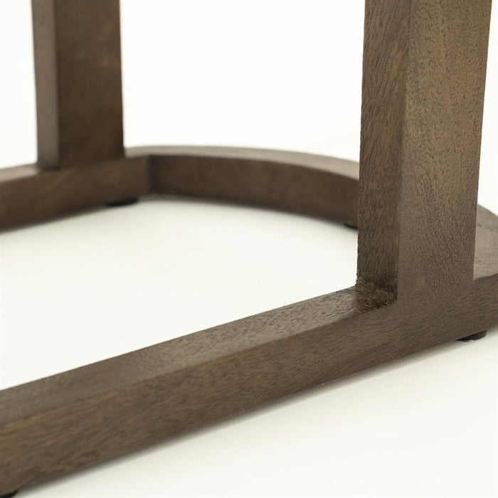Beistelltisch Enzo | Braunes Mangoholz