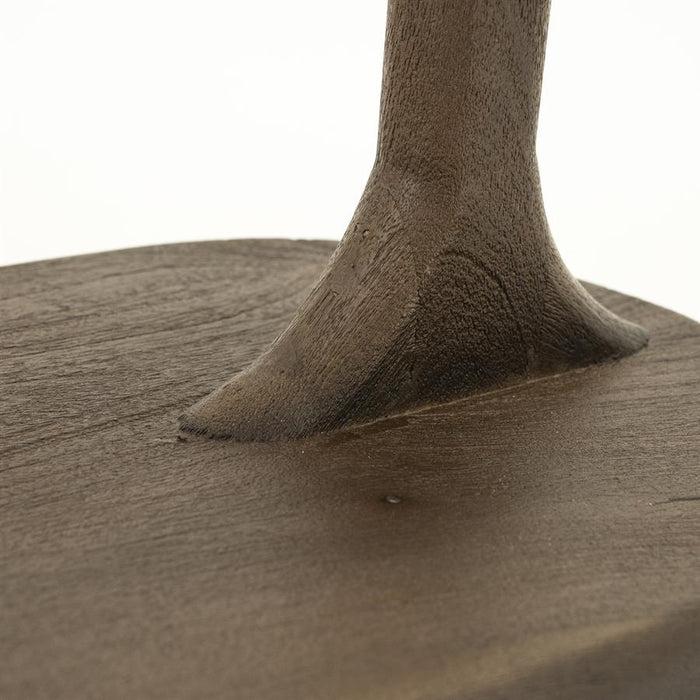 Beistelltisch Fenix | Braunes Mangoholz