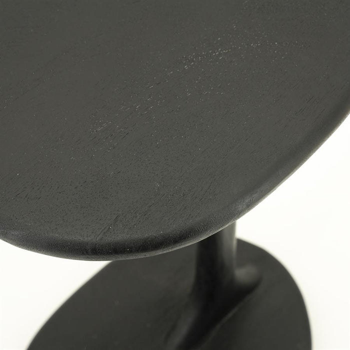 Beistelltisch Fenix | Schwarzes Mangoholz