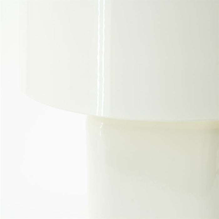 Tischleuchte Dixon | Beige Metall