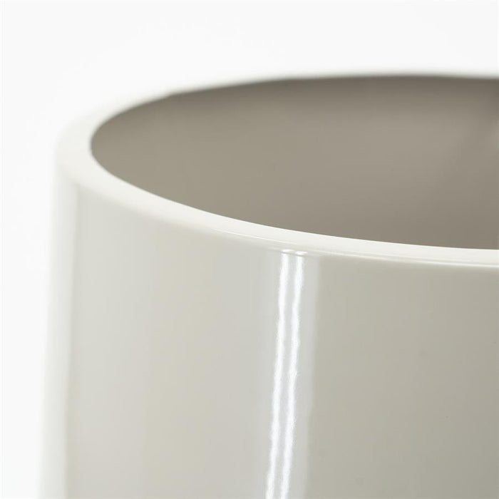 Tischleuchte Dixon | Taupe mit Metall