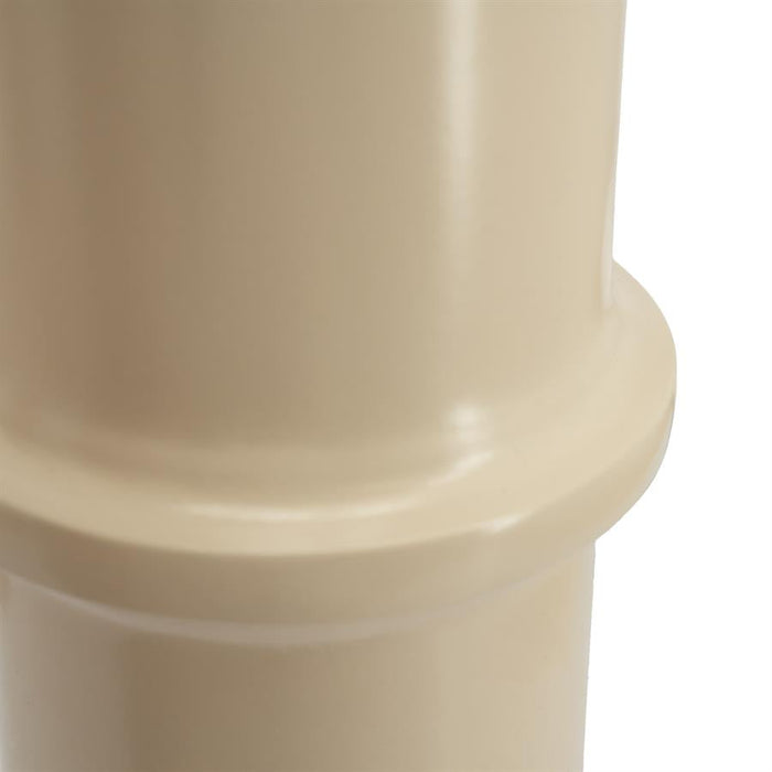 Wandleuchte Cylin | Beige Metall