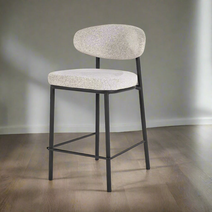 Barhocker Jari | Beige Stoff