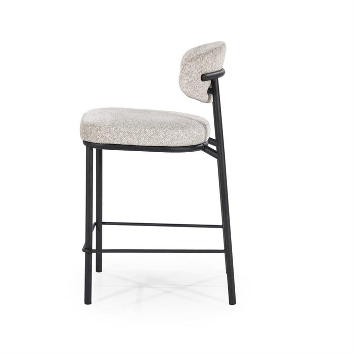 Barhocker Jari | Beige Stoff