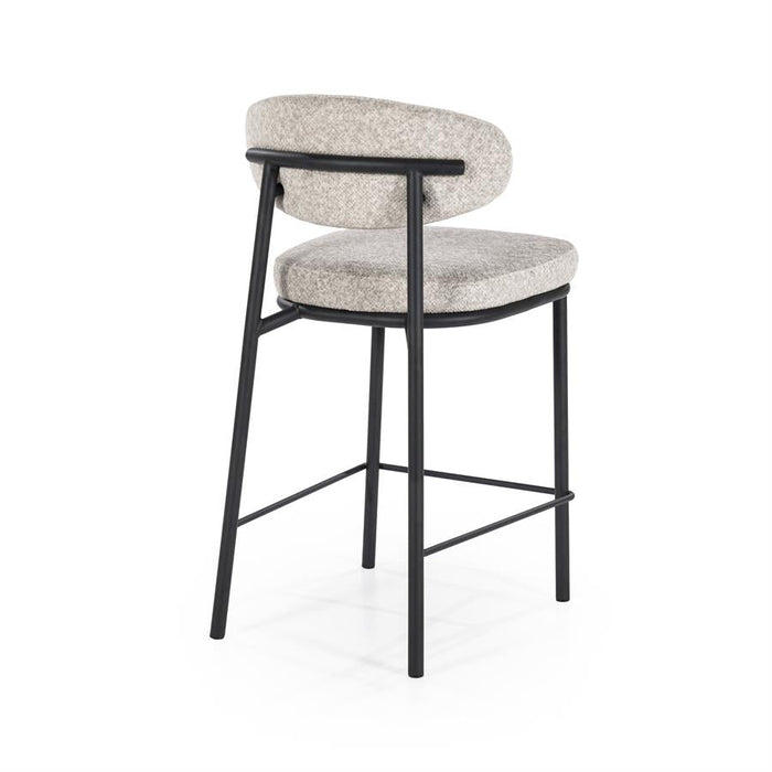 Barhocker Jari | Beige Stoff
