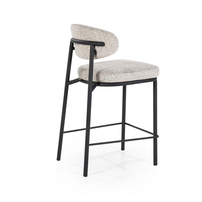 Barhocker Jari | Beige Stoff