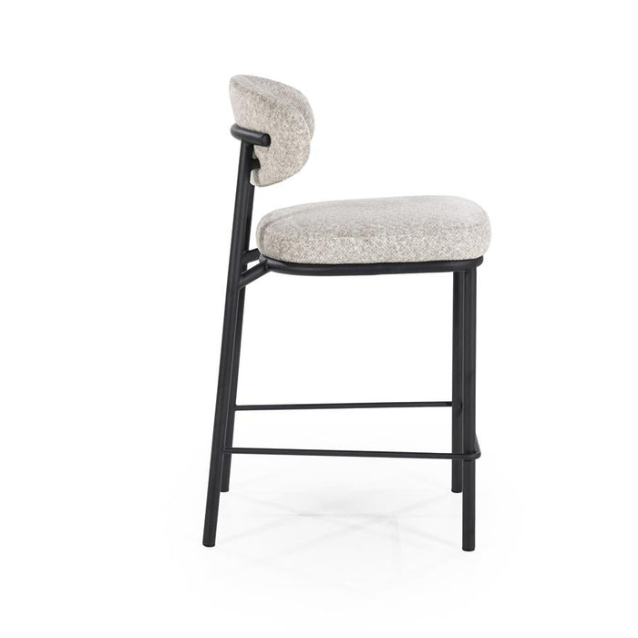 Barhocker Jari | Beige Stoff