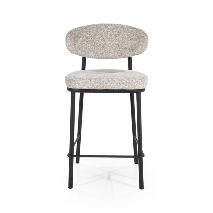 Barhocker Jari | Beige Stoff