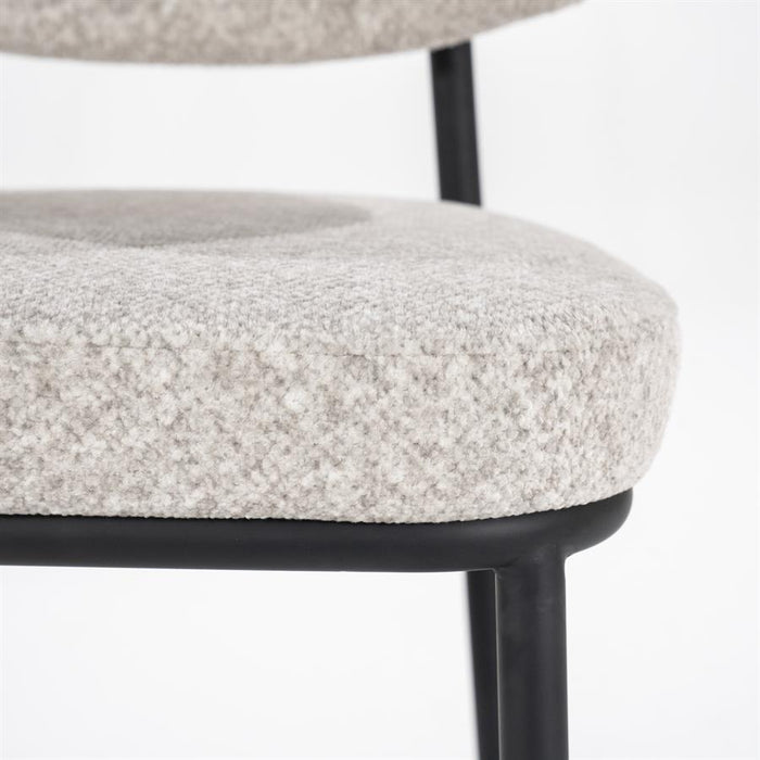 Barhocker Jari | Beige Stoff