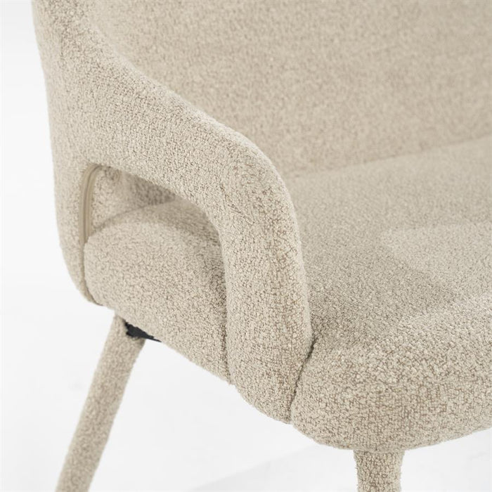 Esszimmerbank Fika | Taupe aus Stoff