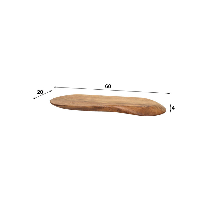 Organisches Wandregal 120 cm