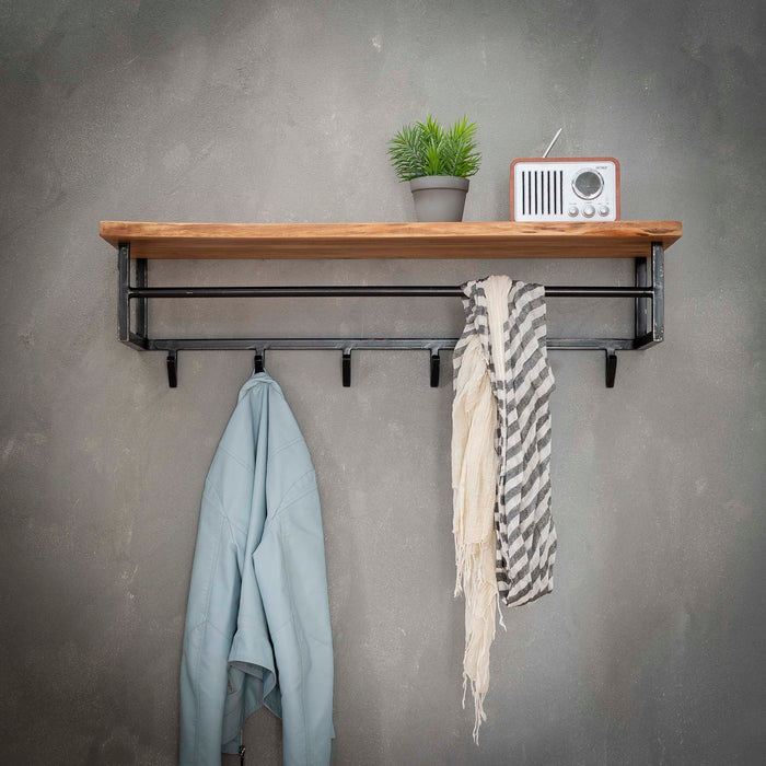 Edge Garderobe | Natürliches Akazienholz&lt;/assistant