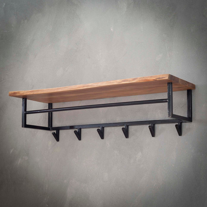 Edge Garderobe | Natürliches Akazienholz&lt;/assistant