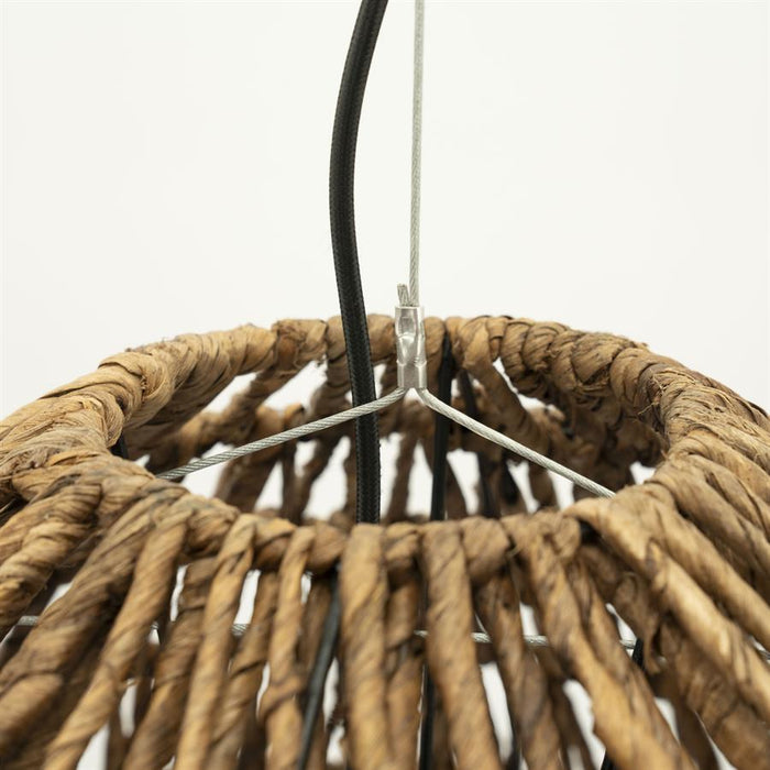 Hängelampe Sofja | Naturfarbenes Abaca