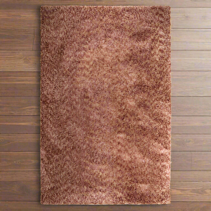 Mixi Teppich | Rotes Polyester