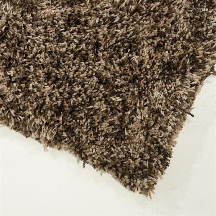 Mixi Teppich | Braun Polyester