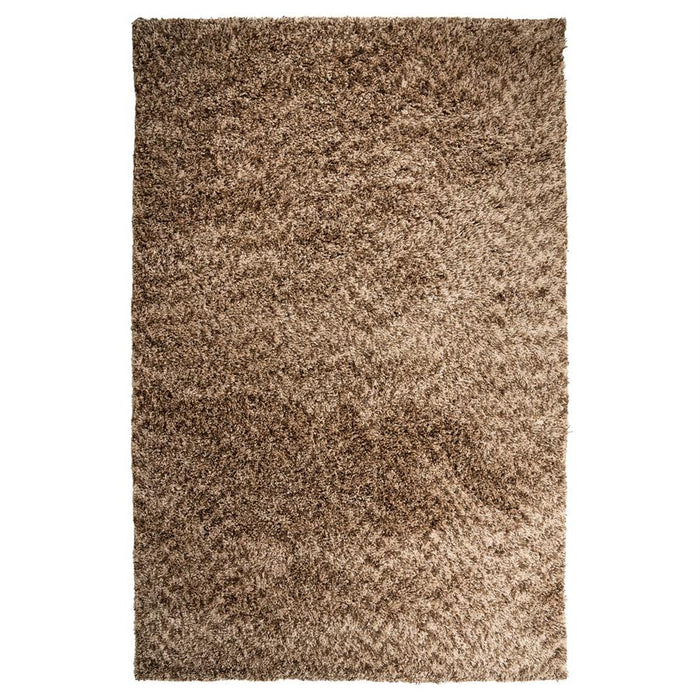 Mixi Teppich | Braun Polyester