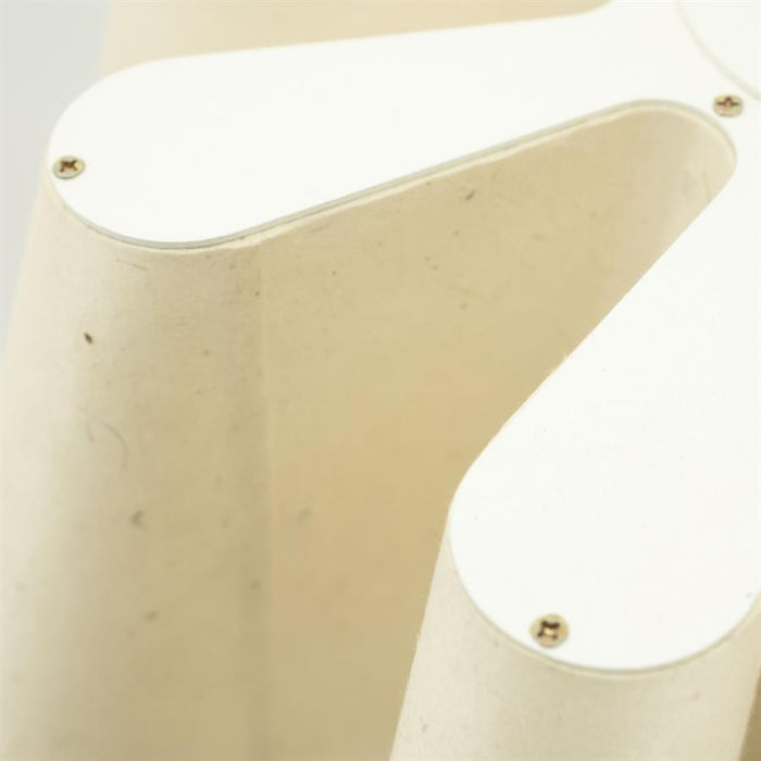 Kronleuchter Livera | Papier und Eisen in Naturfarbe