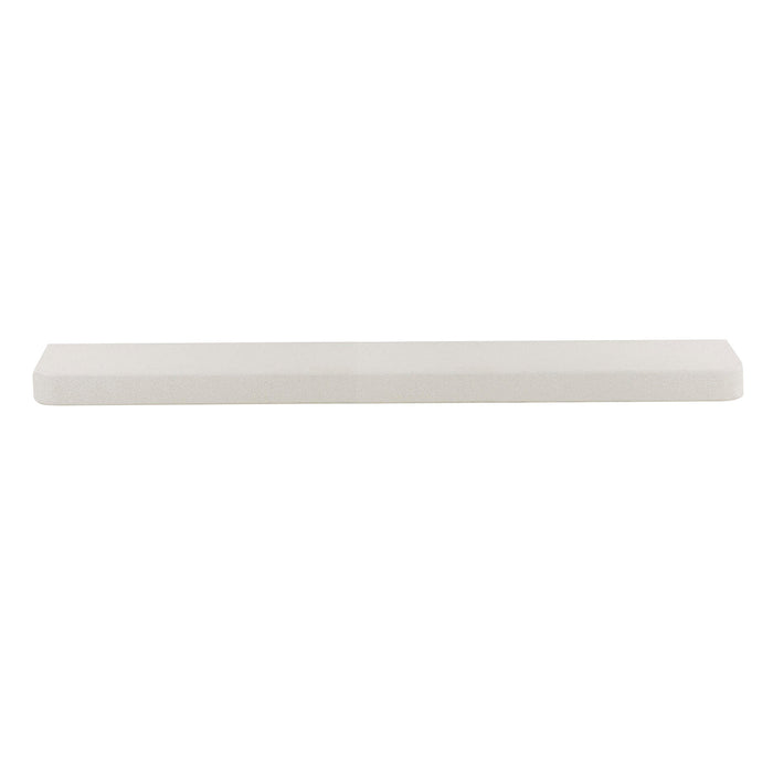 Holzwandregal Stone | 200 cm | Grauer Marmor