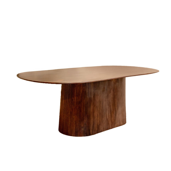Esstisch Salvator | Oval | Nussbaum Mango