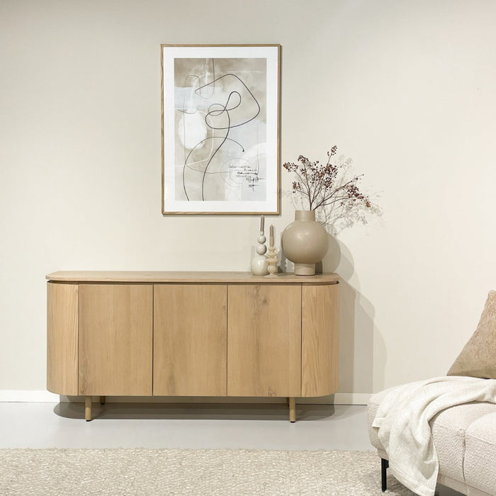 Sideboard Tobago | Natürliches Eichenfurnier