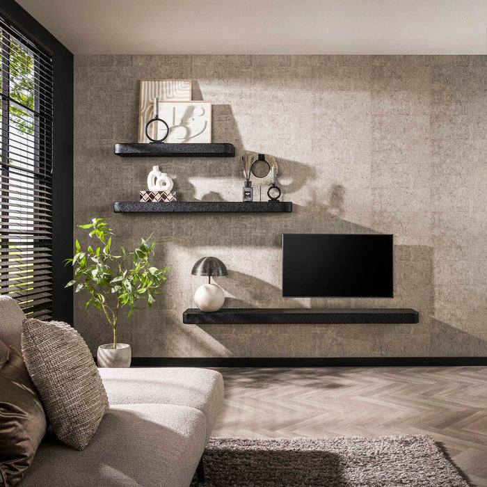 Wandregal 150 cm | Metallic