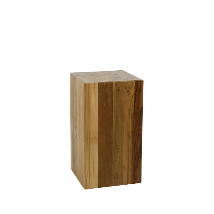 Blumentopf Bole | Naturbelassenes Teakholz