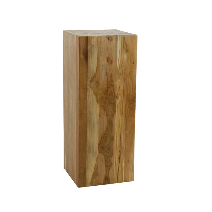 Blumentopf Bole | Naturbelassenes Teakholz