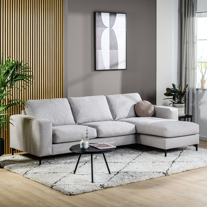 Eckbank Tracy | Grau Valente | Langer Sessel L+P