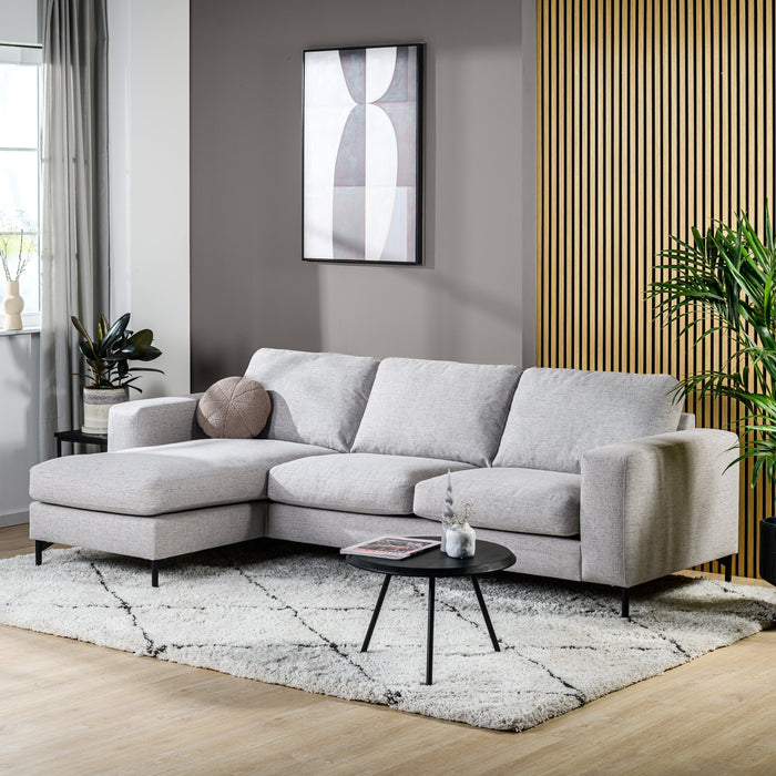 Eckbank Tracy | Grau Valente | Langer Sessel L+P