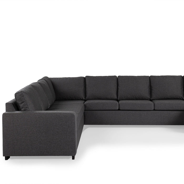 Sofa Kris | Anthrazit Inari | Langer Sessel links + rechts