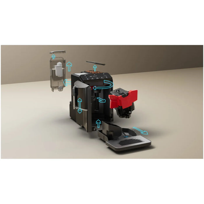 Siemens EQ.300 TF305EF9 Zwart/rvs