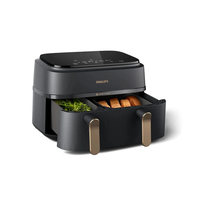 Philips NA352/04 Dual Basket Zwart