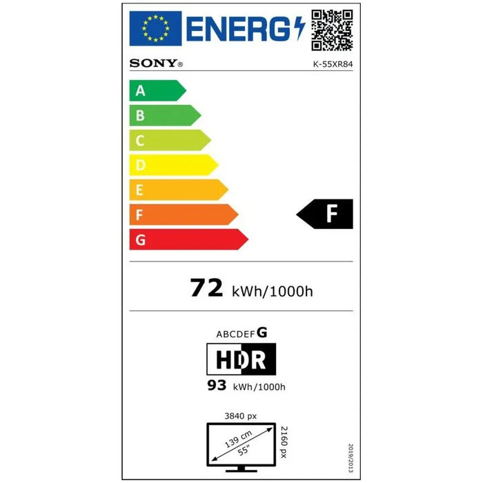 Sony K-55XR84PAEP (2024) BRAVIA 8