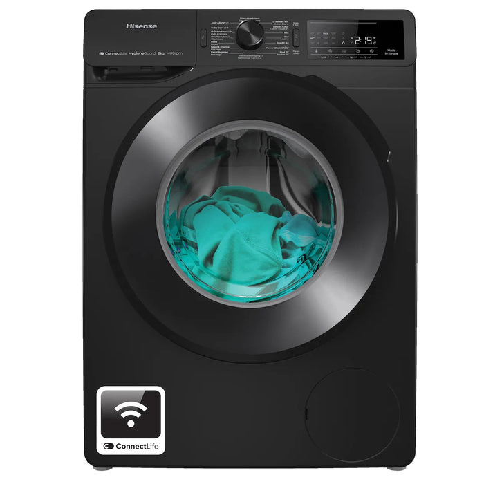 Hisense WF3V843BB/BLX Schwarz