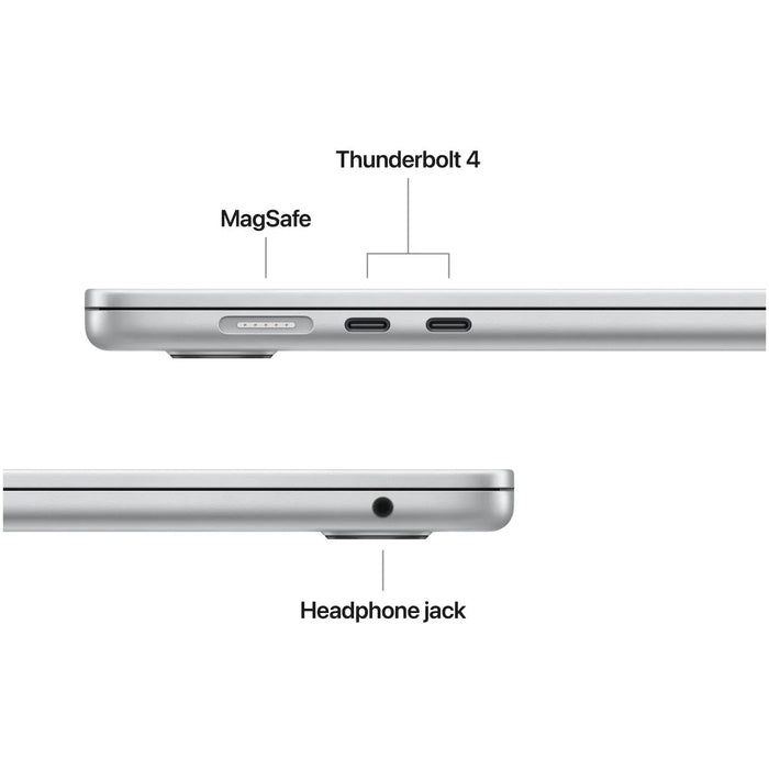 Apple MacBook Air 15-inch M4 (10 core CPU/10 core GPU) 16GB/512GB Zilver