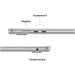 Apple MacBook Air 15-inch M4 (10 core CPU/10 core GPU) 16GB/512GB Zilver