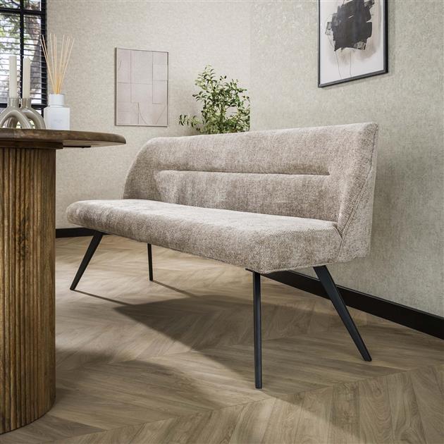 Esszimmerbank Lia | Stoff beige
