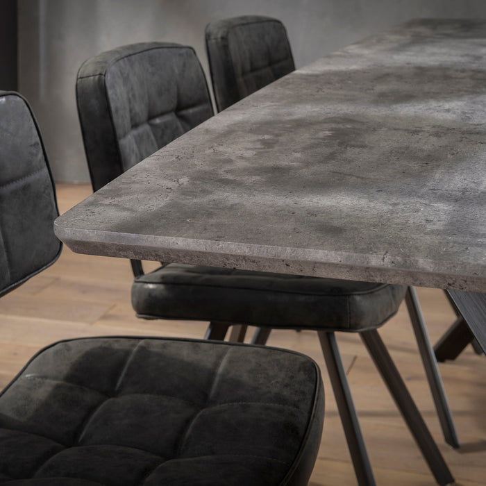 Esstisch Rye | Grauer Beton