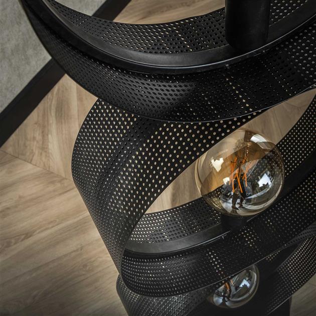 Stehlampe Amora | Graues Metall