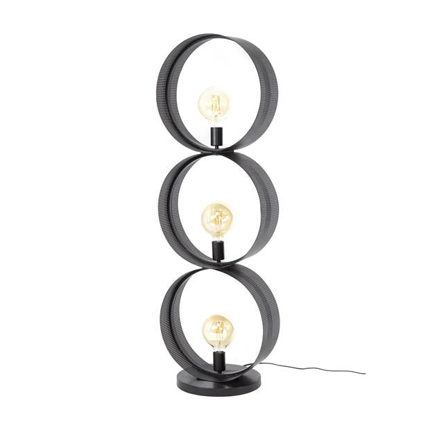 Stehlampe Amora | Graues Metall