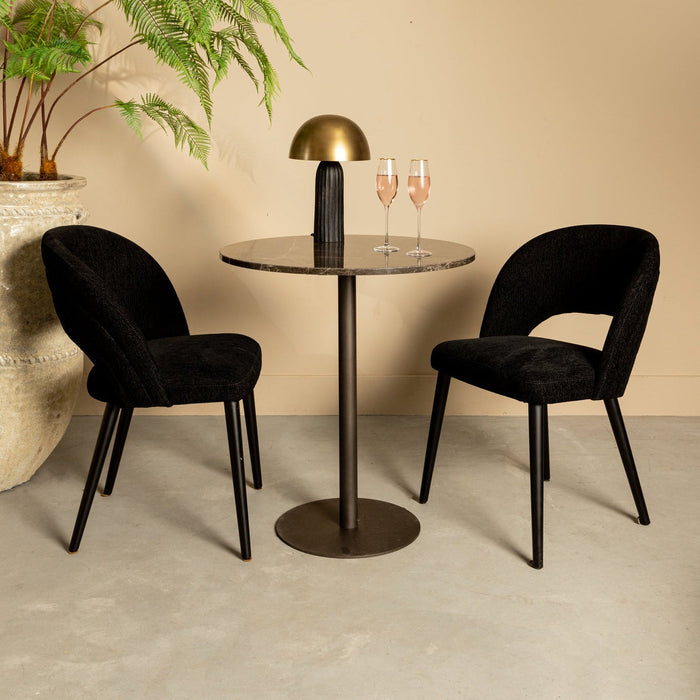Plaza Restauranttisch | Brauner Marmor